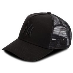 Czapka z daszkiem New Era. Czarne czapki z daszkiem New Era, bez wzorów. Za 139.99 zł.