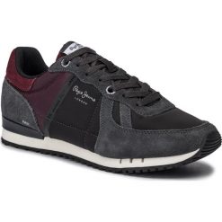 Sneakersy PEPE JEANS - Tinker Zero Half PMS30580 Antracite 982. Niebieskie buty sportowe casual Pepe Jeans, bez wzorów, z jeansu, bez zapięcia. Za 329.00 zł.