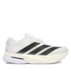 Buty do biegania adidas. Białe buty do biegania Adidas, bez wzorów, bez zapięcia, do biegania. Za 699.99 zł.