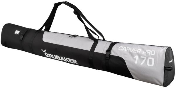 BRUBAKER Carver Pro XP torba na narty 170 cm czarno srebrna. Czarne torby na ramię X2, bez wzorów, z materiału, na ramię, bez dodatków. Za 232.99 zł.