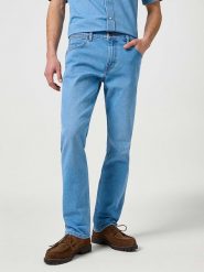 Wrangler Dżinsy - Regular fit - w kolorze błękitnym rozmiar: W38/L32. Niebieskie jeansy Wrangler, l. Za 203.45 zł.