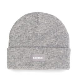 Czapka Sprandi. Szare czapki zimowe Sprandi, bez wzorów. Za 49.99 zł.