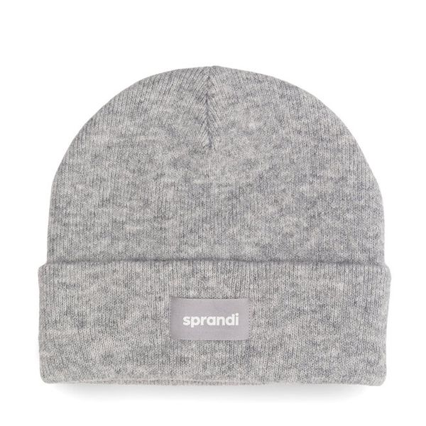 Czapka Sprandi. Szare czapki zimowe Sprandi, bez wzorów. Za 49.99 zł.