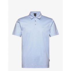 Koszulka Polo męska BOSS Palosh 30 AZZURRO slim fit niebieski (50471335-450). Niebieskie t-shirty sportowe Boss, bez wzorów, bez ramiączek. Za 279.00 zł.