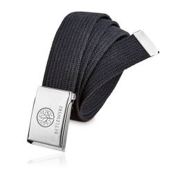 Pasek parciany BETLEWSKI PRCB-01_SR-2 XL c. szary. Szare paski Betlewski, bez wzorów, z materiału. Za 44.99 zł.