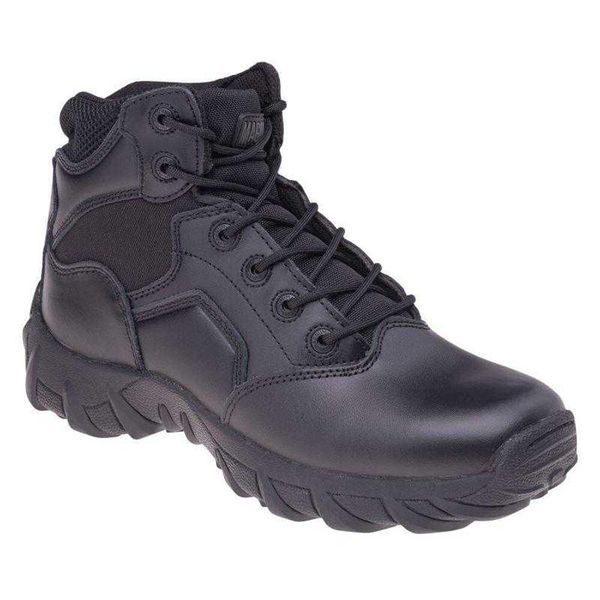 Męskie Buty Skórzane Cobra 6.0 V1. Czarne buty turystyczne MAGNUM, bez wzorów, z materiału, bez zapięcia, trekkingowe. Za 515.95 zł.