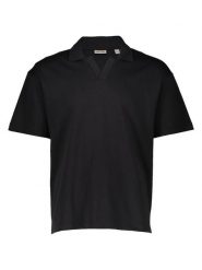 ONLY & SONS Koszulka polo "Onscaspian" w kolorze czarnym rozmiar: XL. Czarne koszulki polo Only & Sons, xl, bez wzorów, bez kołnierzyka, bez ramiączek. Za 78.66 zł.
