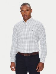 Tommy Hilfiger Koszula Performance MW0MW39680 Biały Regular Fit. Białe koszule Tommy Hilfiger, l, bez wzorów, z syntetyku, bez kołnierzyka, bez ramiączek. Za 429.99 zł.