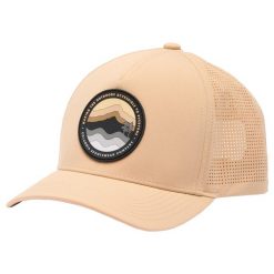 Czapka z daszkiem męska Mountaincap 3D Stretch Snap Back Hat. Brązowe czapki z daszkiem Columbia, bez wzorów, z elastanu. Za 94.40 zł.