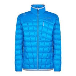 Kurtka trekkingowa męska La Sportiva Combin 2.0 Down. Niebieskie kurtki La Sportiva, m, bez wzorów, z poliamidu, bez kaptura. W wyprzedaży za 766.49 zł.