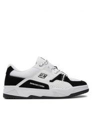 DC Sneakersy Construct ADYS100822 Czarny. Czarne buty sportowe casual DC, bez wzorów, ze skóry, bez zapięcia. Za 139.99 zł.