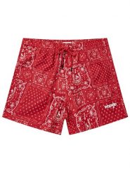 Wrangler Szorty kąpielowe "Mangrove" w kolorze czerwonym rozmiar: L. Czerwone kąpielówki Wrangler, l, bez wzorów. Za 100.52 zł.