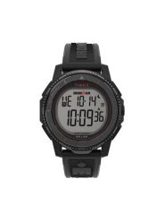 Timex Zegarek Ironman Finisher Adrenaline TW5M57800 Czarny. Czarne, cyfrowe zegarki Timex. Za 549.99 zł.