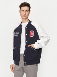 Champion Bluza 220443 Granatowy Loose Fit. Niebieskie bluzy Champion, m, bez wzorów, z bawełny, bez kaptura. Za 219.99 zł.