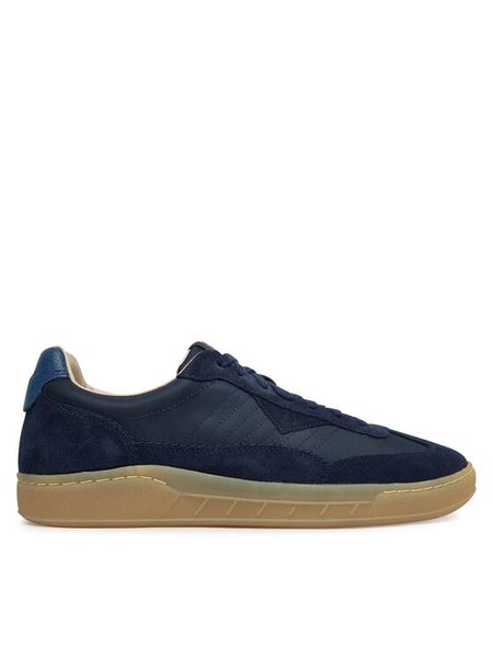 Clarks Sneakersy CraftRally Ace 26186429 Granatowy. Niebieskie buty sportowe casual Clarks, bez wzorów, ze skóry, bez zapięcia. Za 469.99 zł.
