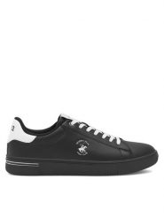 Beverly Hills Polo Club Sneakersy V5-6100 Czarny. Czarne buty sportowe casual Beverly Hills Polo Club, bez wzorów, ze skóry, bez zapięcia. Za 143.99 zł.