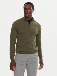 INDICODE Sweter Liliamos 35-698 Zielony Regular Fit. Zielone swetry rozpinane INDICODE, m, bez wzorów, z bawełny, bez kołnierzyka, bez ramiączek. Za 59.99 zł.