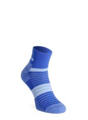 Skarpety do biegania Inov-8 Active Mid Sock. Niebieskie skarpety Inov-8, bez wzorów, z materiału. Za 54.99 zł.