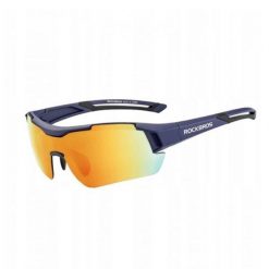 Okulary rowerowe / sportowe z polaryzacją ROCKBROS UV400 (10118) niebieskie. Niebieskie okulary przeciwsłoneczne ROCKBROS. Za 100.00 zł.