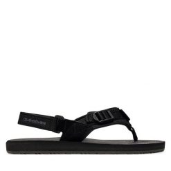 Sandały Quiksilver. Czarne sandały Quiksilver, bez zapięcia. Za 129.99 zł.