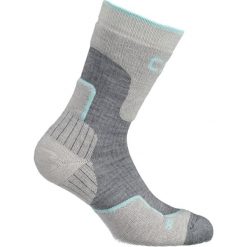 Skarpety trekkingowe CMP WOOL MID. Szare skarpety CMP, bez wzorów, z elastanu. Za 99.99 zł.