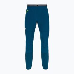 Spodnie softshell męskie ORTOVOX Berrino. Niebieskie spodnie narciarskie i snowboardowe ORTOVOX, m, bez wzorów, z softshellu, narciarskie. Za 909.99 zł.