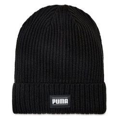 Czapka Puma. Czarne czapki zimowe Puma, bez wzorów. Za 109.99 zł.