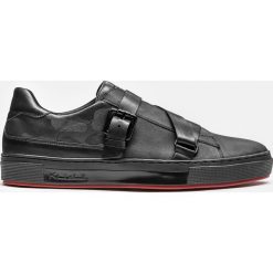 Czarne trampki męskie. Buty sportowe casual marki Kazar. Za 469.00 zł.
