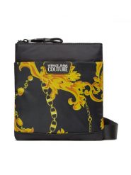 Versace Jeans Couture Saszetka 75YA4B85 Czarny. Czarne saszetki i nerki Versace Jeans Couture, bez wzorów, z jeansu. Za 449.99 zł.