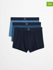Marc O´Polo Bodywear Bokserki (3 pary) w kolorze niebiesko-granatowym rozmiar: S. Niebieskie bokserki s, bez wzorów. Za 114.95 zł.