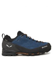 Salewa Trekkingi Mountain Trainer Classic GTX GORE-TEX 61428-8665 Granatowy. Niebieskie buty trekkingowe Salewa, bez wzorów, z gore-texu, bez zapięcia. Za 799.99 zł.
