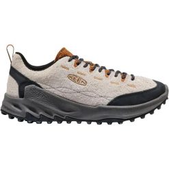Buty trekkingowe Keen Jasper Zionic. Brązowe buty turystyczne Keen, bez wzorów, z materiału, bez zapięcia, trekkingowe. Za 665.50 zł.