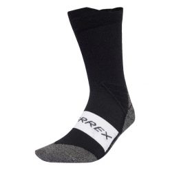 Skarpety do łydki Terrex Xperior CLIMAWARM Merino Crew. Czarne skarpety Adidas, bez wzorów. Za 89.95 zł.