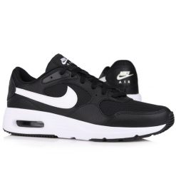 Buty męskie do chodzenia Nike AIR MAX SC. Białe buty do biegania Nike, bez wzorów, bez zapięcia, trekkingowe, nike air max. W wyprzedaży za 399.00 zł.
