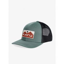 Czapka z daszkiem Kavu Above Standard - dark forest. Zielone czapki z daszkiem KAVU, bez wzorów. Za 149.99 zł.