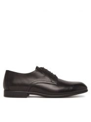 Baldinini Półbuty U5E007P1VITE0000 Czarny. Czarne eleganckie półbuty Baldinini, bez wzorów, ze skóry, bez obcasa, bez zapięcia. Za 829.99 zł.