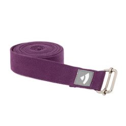 Pasek do jogi Bodhi Asana belt XL 3m. Fioletowe paski BODHI, bez wzorów, z bawełny, sportowe. Za 49.99 zł.