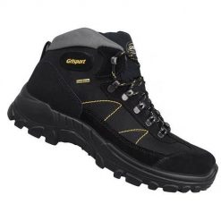 Buty trekkingowe męskie Grisport 13362SV86G. Czarne buty turystyczne Grisport, bez wzorów, z materiału, bez zapięcia, trekkingowe. Za 249.99 zł.