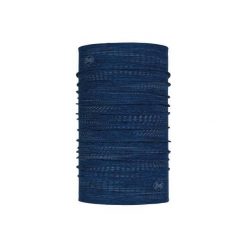 Chusta sportowa unisex Buff® Dryflx R_Blue wielofunkcyjna z odblaskami. Niebieskie szaliki Buff, bez wzorów, z elastanu. Za 92.39 zł.