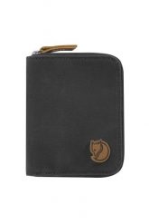 Portfel Fjallraven Zip Wallet. Szare portfele Fjällräven, bez wzorów, z materiału. Za 147.15 zł.