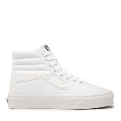 Tenisówki Vans. Białe trampki Vans, bez wzorów, bez zapięcia. Za 229.99 zł.