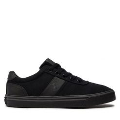 Tenisówki Polo Ralph Lauren. Czarne trampki Polo Ralph Lauren, m, bez wzorów, bez zapięcia. Za 289.99 zł.