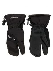 COLD Rękawiczki narciarskie w kolorze czarnym rozmiar: XXL. Czarne rękawiczki COLD, bez wzorów, z materiału. Za 100.99 zł.