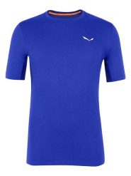 Salewa Koszulka funkcyjna w kolorze niebieskim rozmiar: L. Niebieskie t-shirty sportowe Salewa, bez wzorów, z materiału, bez ramiączek, outdoorowe. Za 181.33 zł.