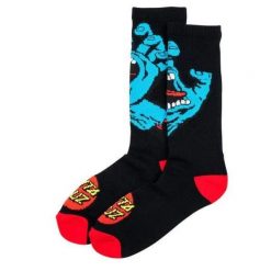 Skarpety Santa Cruz Screaming Hand czarne. Czarne skarpety Santa Cruz, bez wzorów. Za 80.37 zł.
