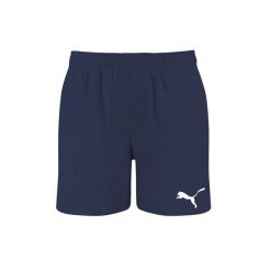 Kąpielówki męskie Puma Mid Shorts. Niebieskie kąpielówki Puma, l, bez wzorów, z materiału. Za 199.60 zł.