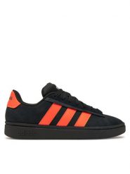 Adidas Sneakersy Grand Court Alpha JP7532 Czarny. Czarne buty sportowe casual Adidas, bez wzorów, ze skóry, bez zapięcia. Za 289.99 zł.
