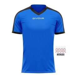 Koszulka Sportowa Givova Revolution 3XL - Oddychająca i Zrównoważona. Czarne t-shirty sportowe Givova, bez wzorów, bez ramiączek, do piłki nożnej. Za 122.99 zł.