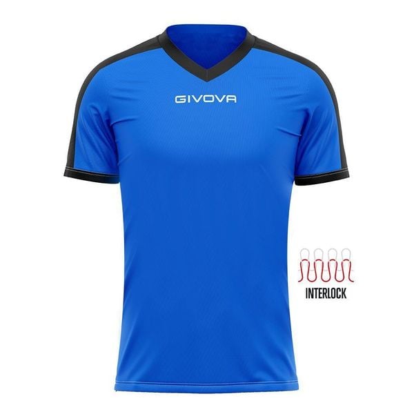 Koszulka Sportowa Givova Revolution 3XL - Oddychająca i Zrównoważona. Czarne t-shirty sportowe Givova, bez wzorów, bez ramiączek, do piłki nożnej. Za 53.59 zł.