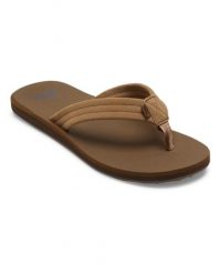Sandały dla Mężczyzn CARVER SUEDE CORE Beżowy. Brązowe sandały Quiksilver, z gumy, bez zapięcia. Za 129.99 zł.